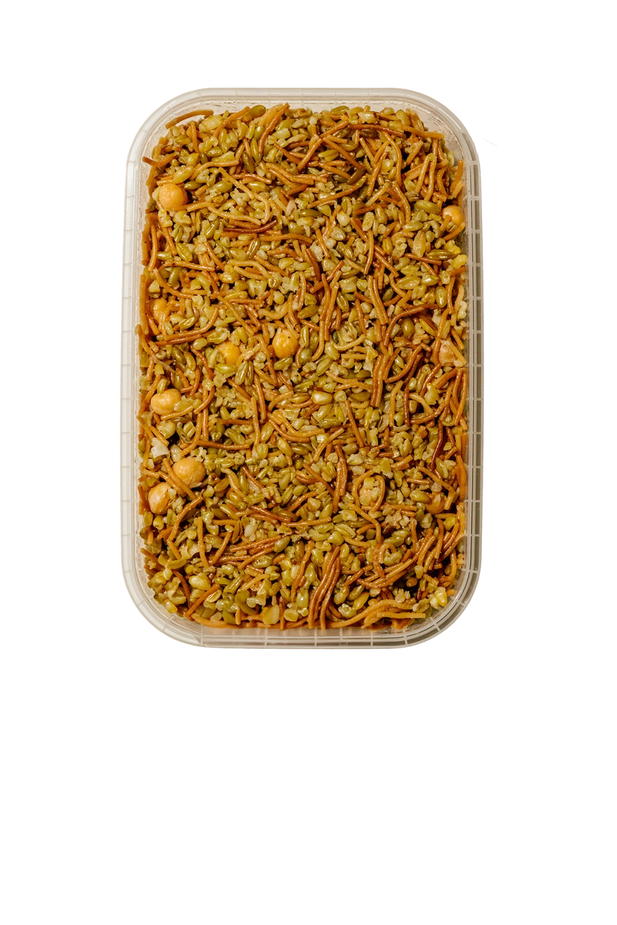 nohutlu şehriyeli firik pilavı.