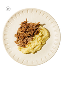 dana kaburga + trüflü patates püresi.