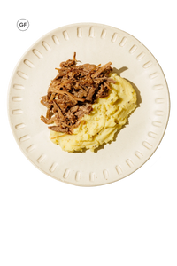 dana kaburga + trüflü patates püresi.