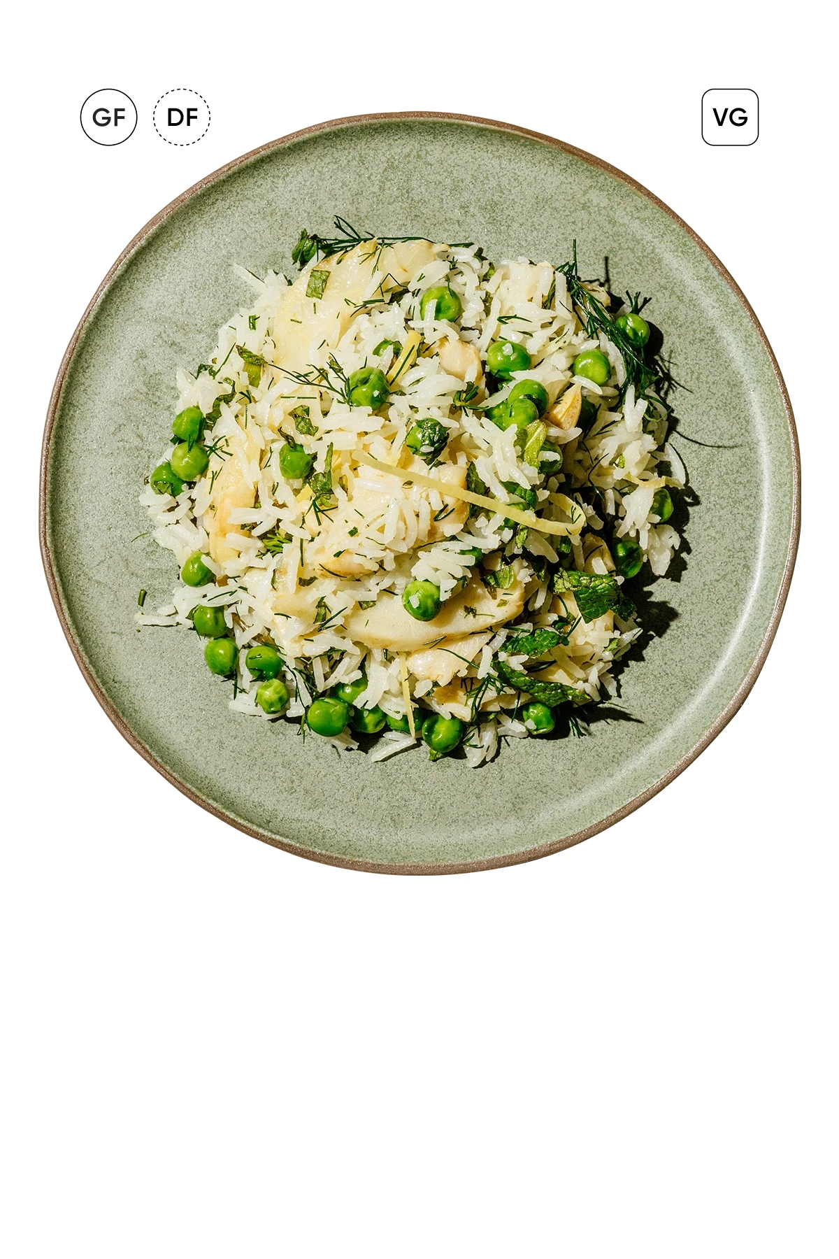 enginarlı otlu pilav.