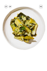 zeytinyağlı kabak sıyırma.