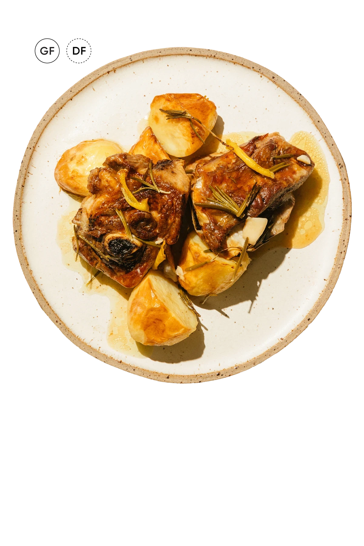 kleftiko + cyprus potatoes.