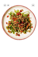 köz biberli kinoa salatası.