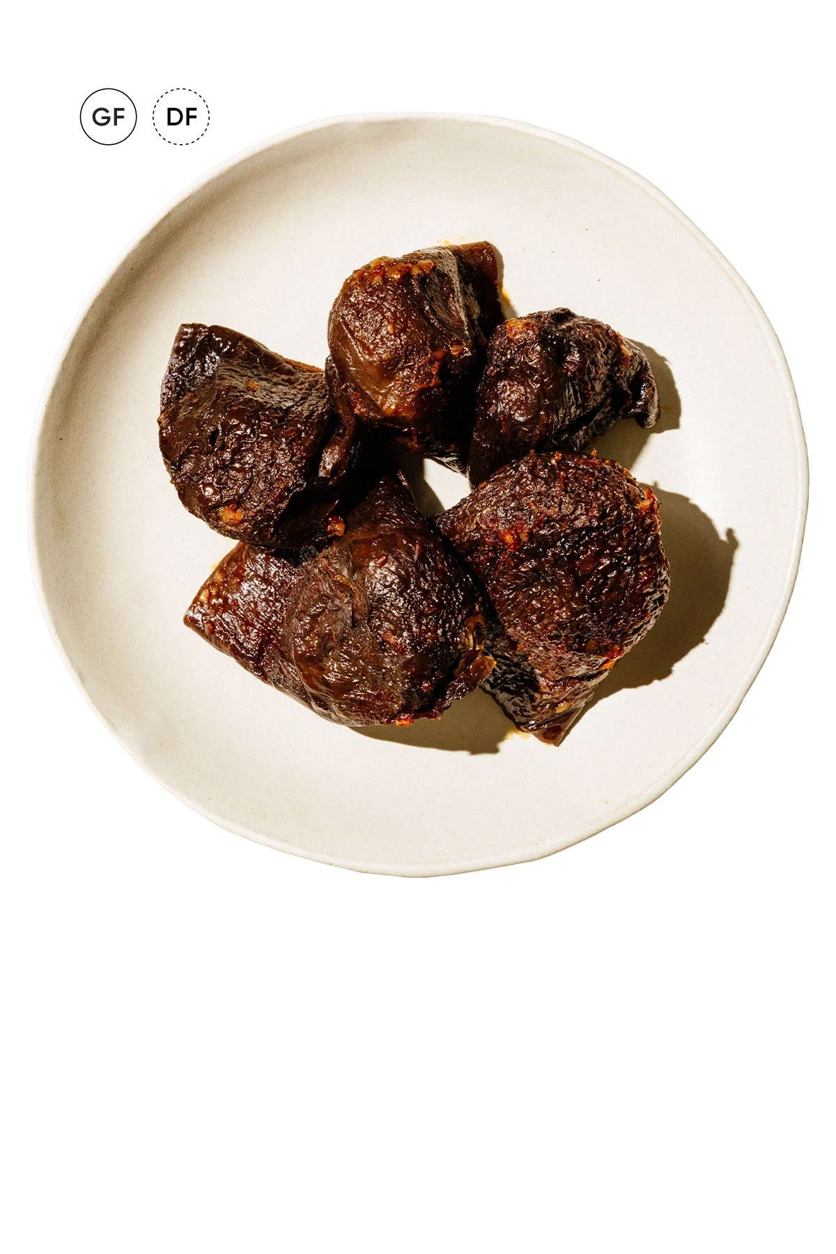 kuru patlıcan dolması.