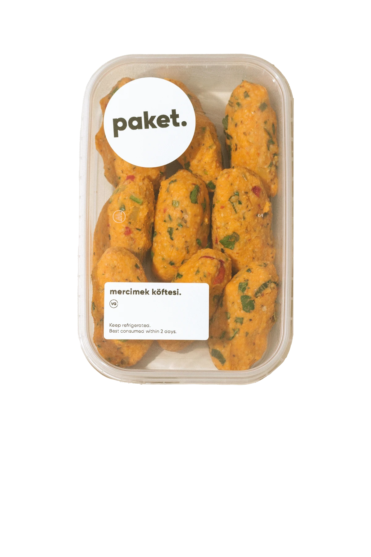 mercimek köftesi.