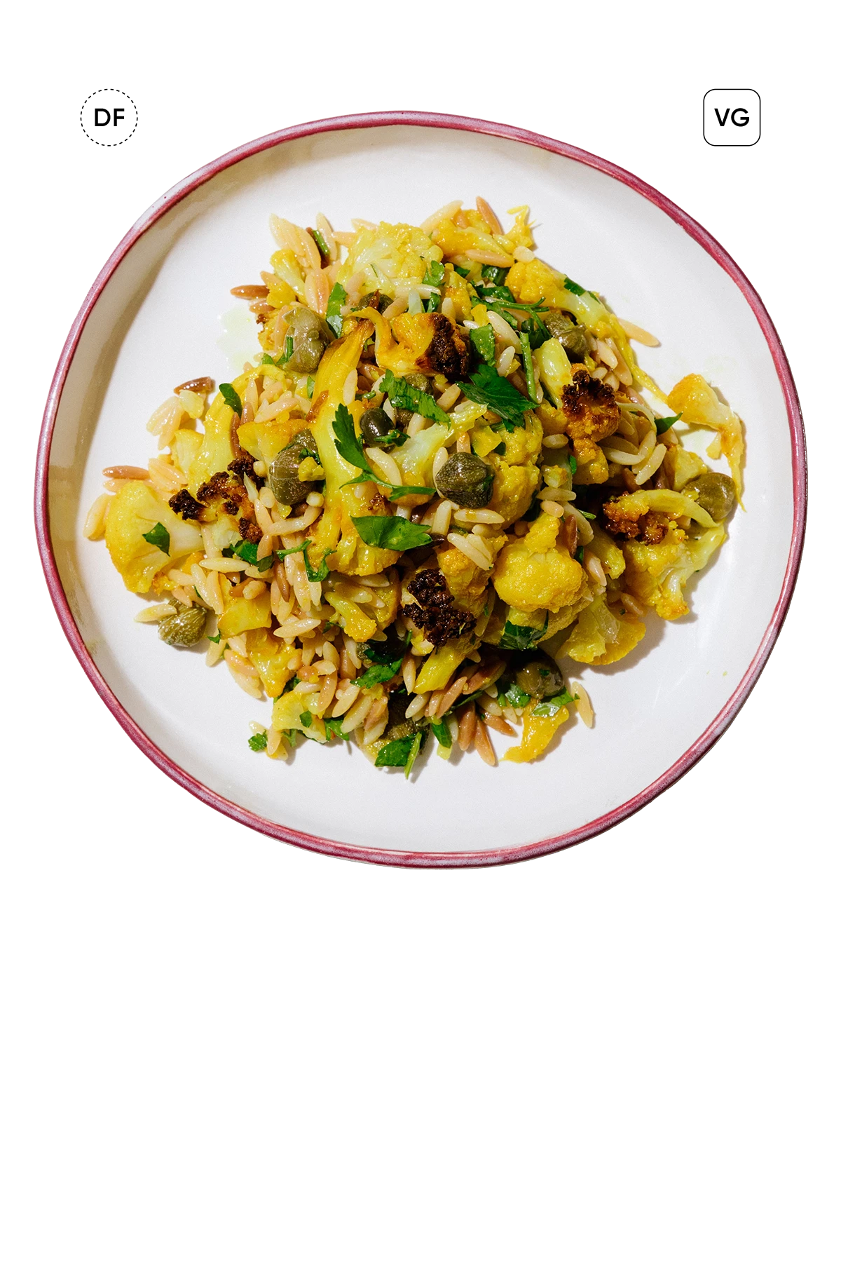 karnabaharlı arpa şehriye salatası.