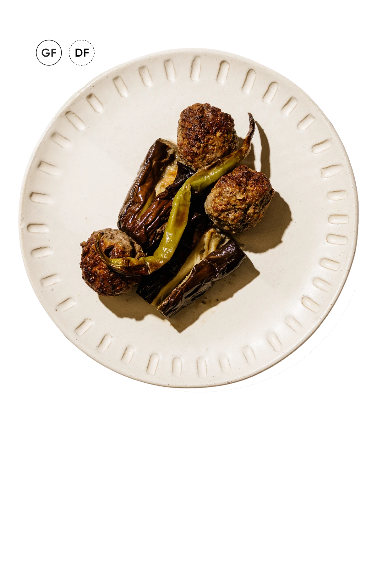 fırında patlıcan kebabı.